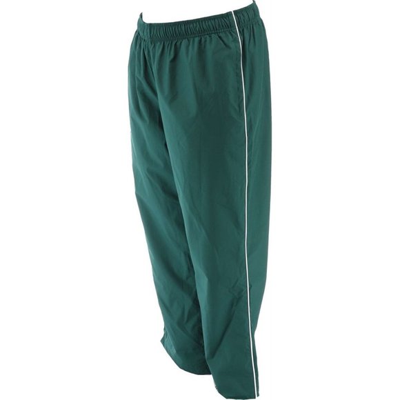 NWT LANDS' END UNIFORM LITTLE BOY'S PIPED ATHLETIC PANTS EVERGREEN 5 (4-5 YEARS) - Picture 2 of 10
